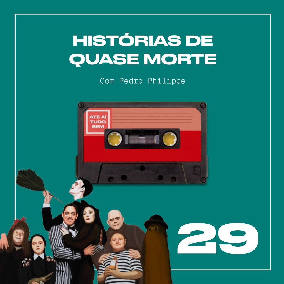ddrodriguex's tweet photo. começou 2023, fizemos o L e SAIU EPISÓDIO NOVO DO "ATÉ AÍ TUDO BEM"!

nos reunimos com @pedrophilippe_, do @budejopodcast, pra contar HISTÓRIAS DE QUASE MORTE e lembrar que SIM, ESTAMOS VIVOS!

ouve lá que tá massa, taí o link, ó: https://t.co/MR5F1GEy46 https://t.co/tVjlOMH74s