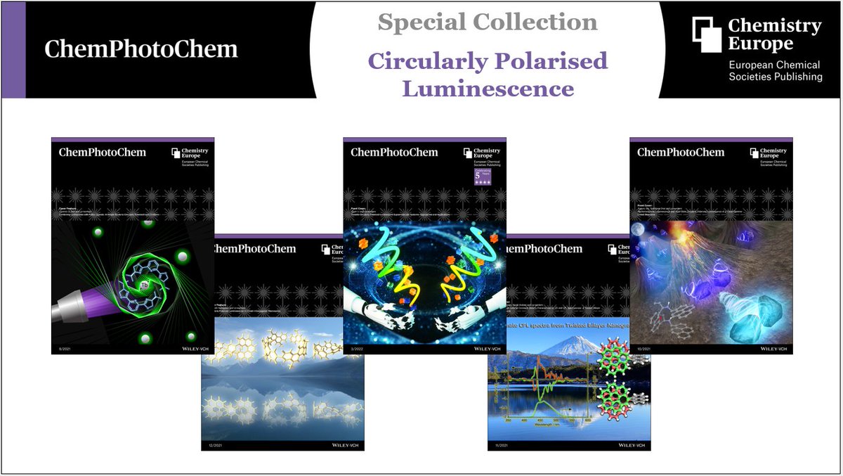 📢Our #SpecialCollection on Circularly Polarised Luminesence is now complete and #FreeToRead until the end of March!

Contributions by Chuan-Feng Chen, <a href="/DrMichaelJHall/">Michael Hall</a>, Minghua Liu, Yoshitane Imai, Claude Piguet, <a href="/LorenzoDiBari6/">Lorenzo Di Bari</a>, <a href="/Ung_Group/">The Ung Group @ UConn</a> + many more!

➡️bit.ly/CircPolLum