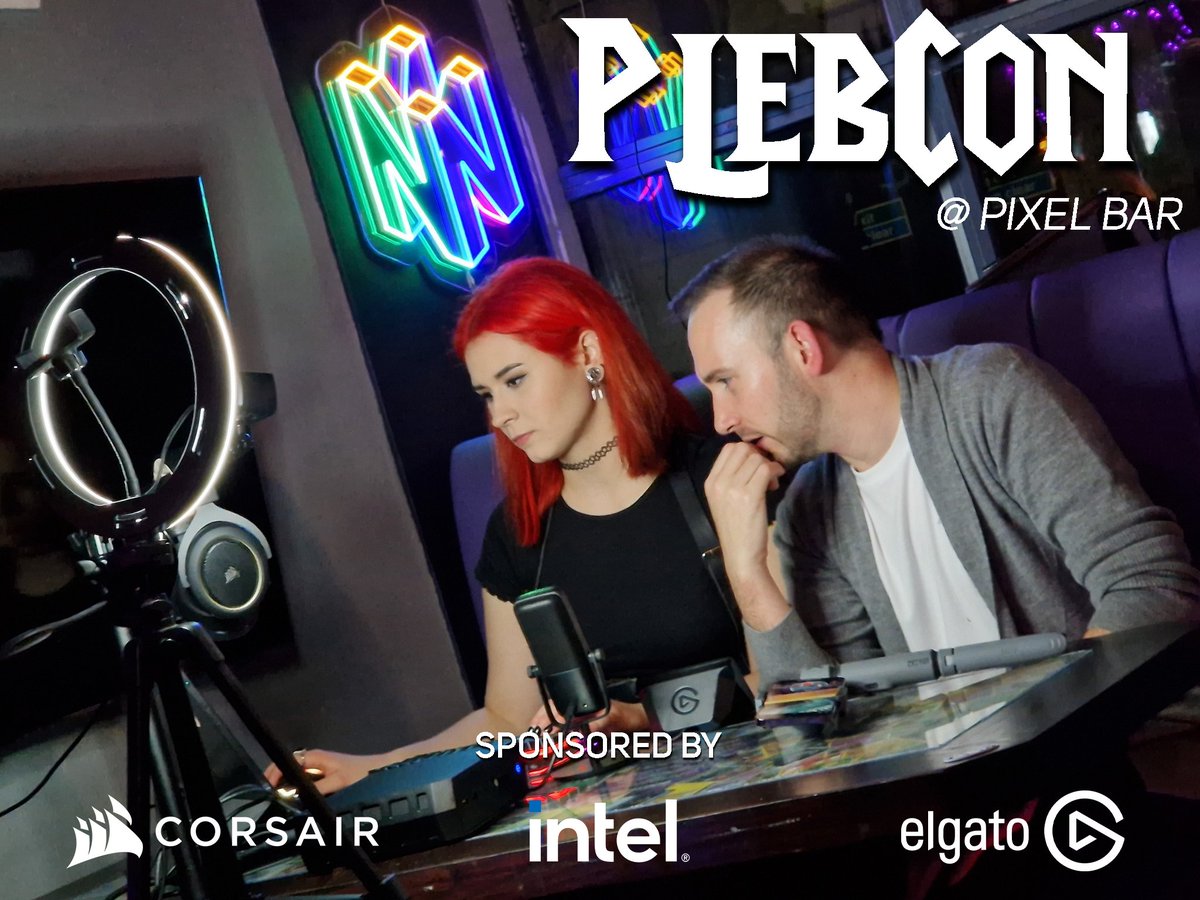 RageDarling's tweet image. This Saturday I'm hosting the FIRST Pleborian World of Warcraft meet-up at @PixelBars 🎉

In partnership with @IntelUK, @CORSAIR &amp;amp; @elgato, I'll be live streaming the event from 5-7pm with fun games and giveaways!! 💖

The setup is NUTS, check it out...
#ad #PlebCon #IntelNUC