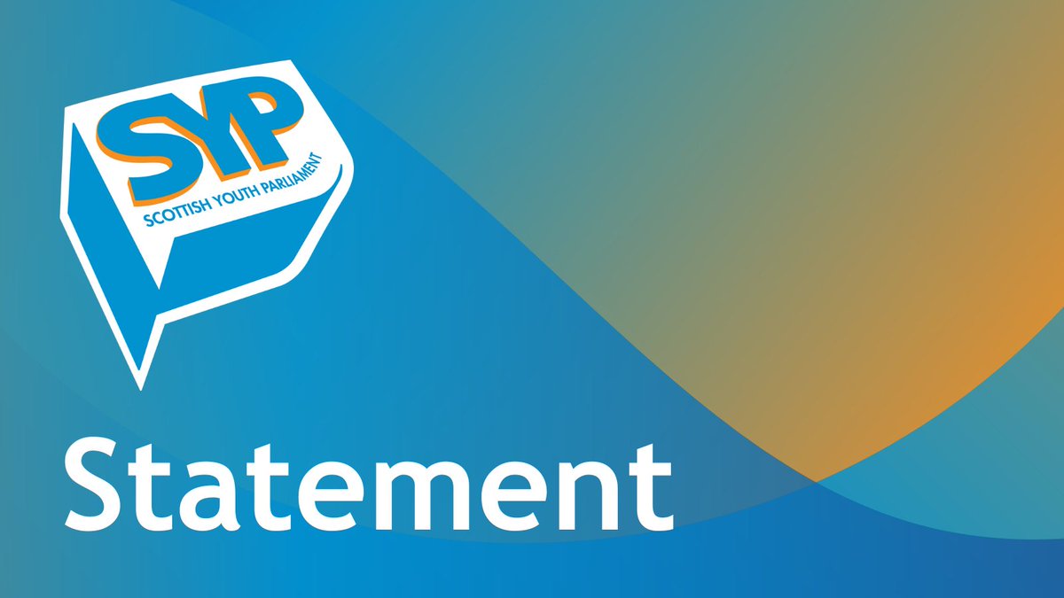 Scottish Youth Parliament tweet media