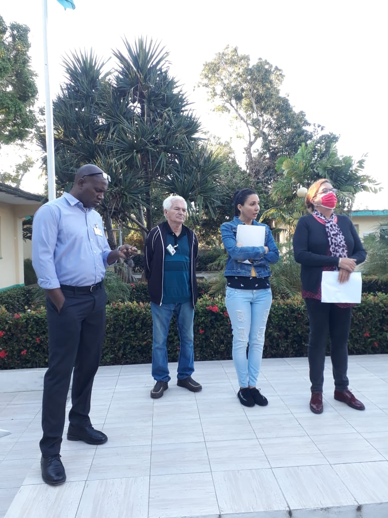 Se efectúa en el dia de hoy matutino en #Tranzmec correspondiendo a la Dirección Económica,  dónde se informan los resultados productivos de la semana, principales recorridos, por el país,   realizados y presentación de nuevas incorporaciones a la empresa,   entre otras.