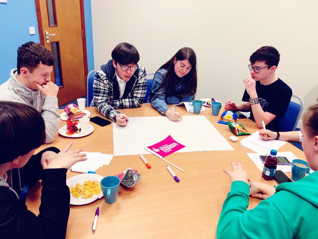 A pleasure to deliver a training session to young people from <a href="/MTYouthforum/">MTBWYF</a> <a href="/BarnardosCymru/">Barnardo's Cymru</a> and <a href="/SMTCYMRU/">SMT</a> to inform their ‘Snakes ‘N’ Ladders’ mental health redesign project last night. The young people had such brilliant ideas💡👏<a href="/TNLComFundWales/">The National Lottery Community Fund Cymru</a> #mindourfuture #codesign