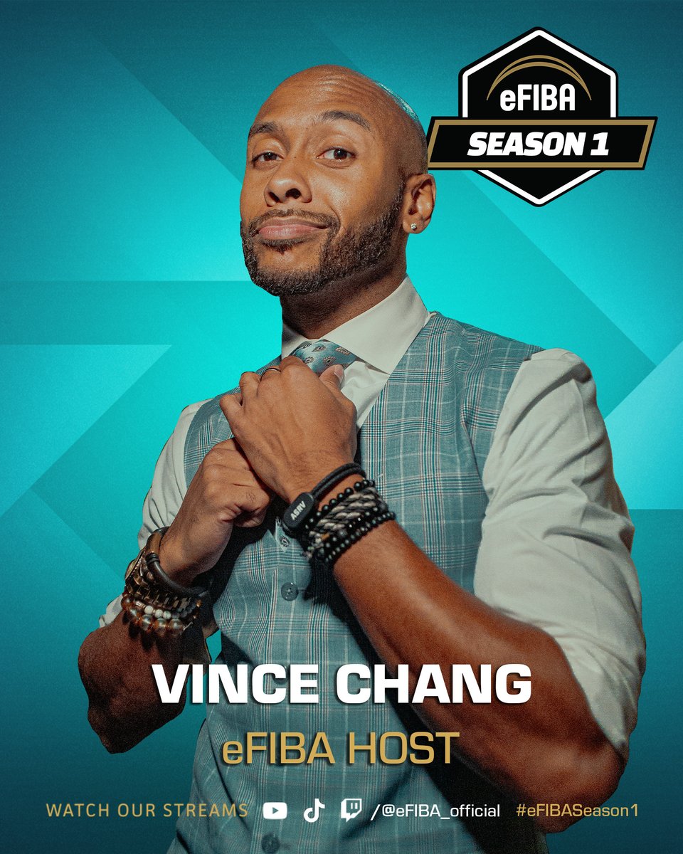 To guide you through all the upcoming #eFIBASeason1 action, we found the perfect person to host the desk! 👌

Introducing to the court: 𝙑𝙄𝙉𝘾𝙀 𝘾𝙃𝘼𝙉𝙂 aka @mrvincechang 👏

#eFIBA23
