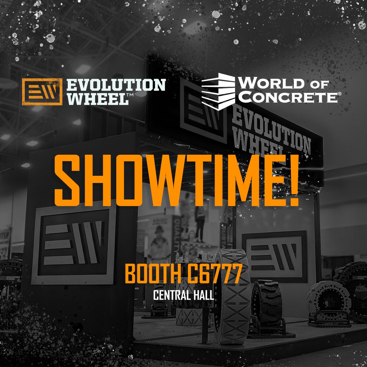 Evolution_Wheel's tweet photo. It's SHOWTIME! Come on down to booth C6777 in the central hall to see Evolution Wheel in person. We'll be showcasing an all new solid tire product you won't want to miss. 

#WOC2023 #EvolutionWheel https://t.co/xpCfdlqRxG