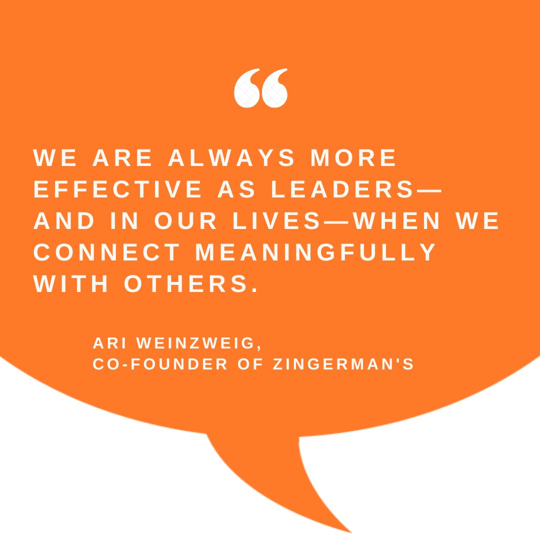 A quote from the Co-Founder of Zingerman's, Ari Weinzweig, on effectively managing our emotions. At Zingerman's, we are human-centered and truly believe internal customer service is just as important as the service we give to our customers. #workculturematters