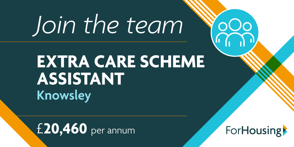 #Vanancy 

We are currently seeking an experienced and compassionate Extra Care Scheme Assistant to join our team at ForHousing

Click here to apply: bit.ly/3QBAWhG