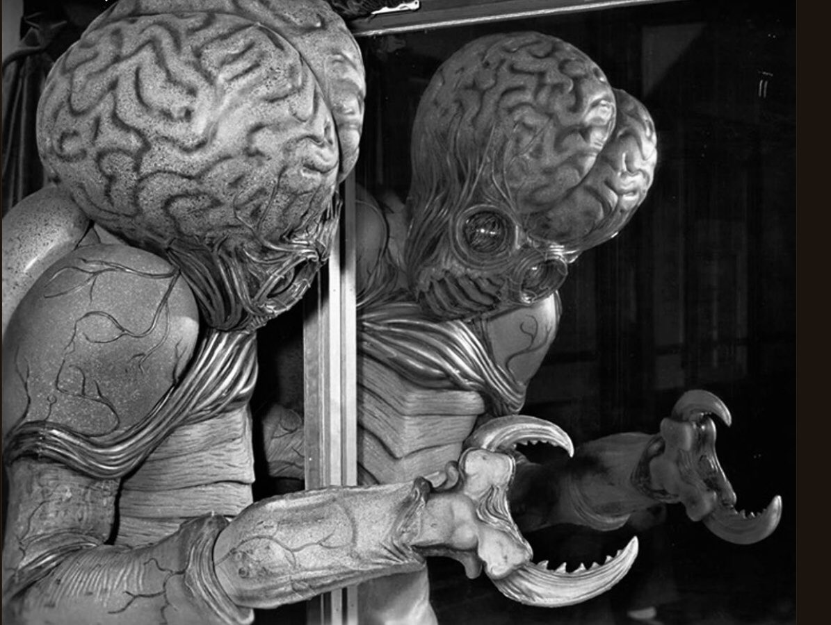 monstersndrinks's tweet photo. “When sometimes you scare yourself in the morning, when you look in the mirror, before you’ve brushed teeth, showered and had your coffee.” #MonsterProblems #MetalunanProblems #MutantProblems #ThisIslandEarth #MMHH https://t.co/lMn9LnuxPB