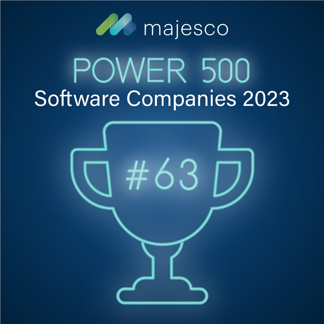 Majesco_Inc's tweet photo. #Majesco Ranked #63 on The Power 500 Software Companies of 2023! 🏆 https://t.co/YMQVK5UGcP
#yournextnow #insurance #software #insurtech #power500 @SoftwareReport1 https://t.co/VLfzUp20TT
