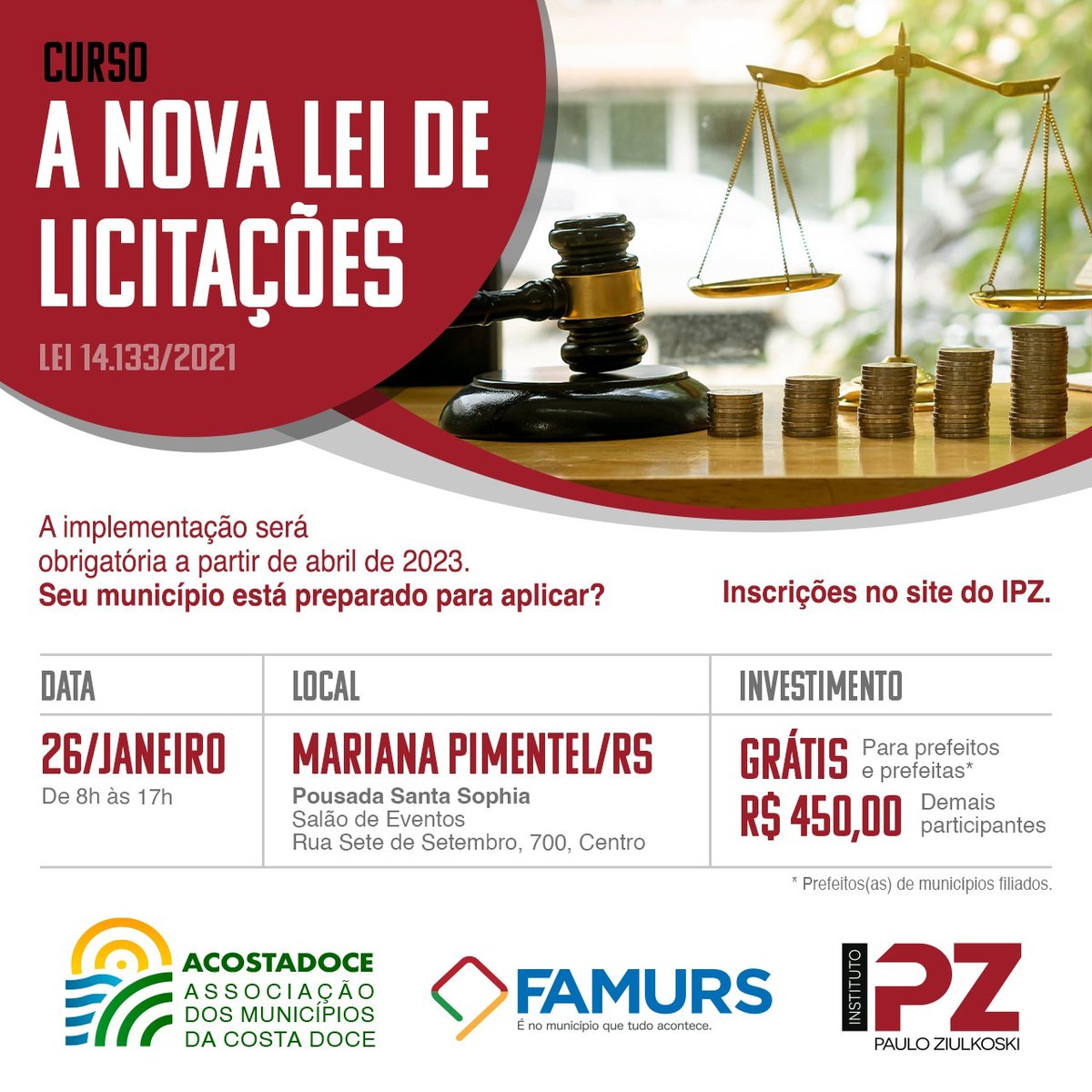 InstitutoPZ's tweet photo. Não perca a oportunidade de se preparar para a implementação da Nova Lei de Licitações!!
Inscreva-se https://t.co/LbmSWZYI9i https://t.co/nkGRjHQLsa