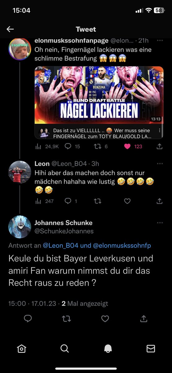 Leon_B04's tweet photo. Zum Glück haben die #Tisis keine Toxische kinder Community 🥴 https://t.co/Ff9eI47TAi
