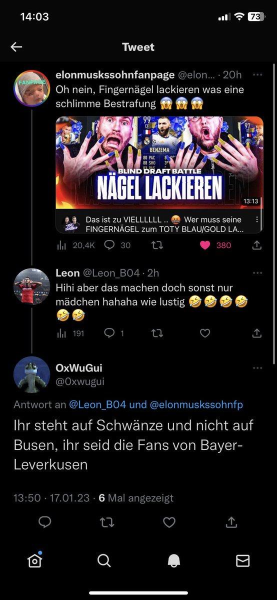 Leon_B04's tweet photo. Zum Glück haben die #Tisis keine Toxische kinder Community 🥴 https://t.co/Ff9eI47TAi