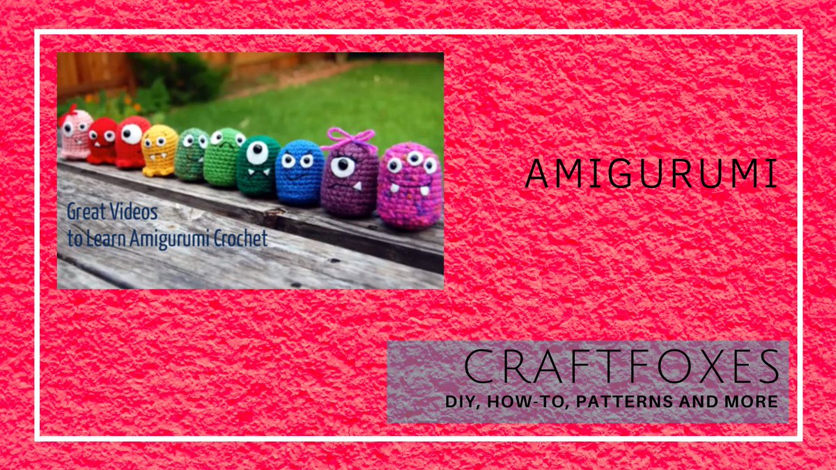 craftfoxes's tweet photo. What's the difference between amigurumi and standard crochet?

https://t.co/ZZp5uolrUM

#amigurumi #learninghowtocrochet #howto #videos #cutecrafts #art #craft #shop #artsandcrafts #amigurumis https://t.co/kkWDEP7g3S