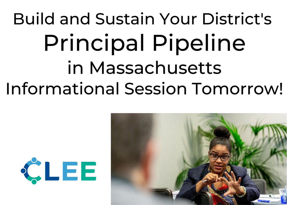 LeadforEquity's tweet photo. Support and retain your district's school leaders and grow the next generation of school administrators by partnering with CLEE’s Equity Leader Accelerator Program (ELAP).

Join an Informational Session Wednesday, January 18!

https://t.co/Ztmi896j3W https://t.co/Hh7Mmz2K8v
