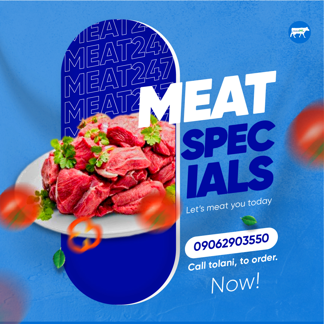 livestock247ng's tweet photo. Try our meat, you will like it
Let's meat you today
Visit https://t.co/siO1zaRE6d or Call/WhatsApp Tolani on 09062903550 to place your orders.
#livestock247 #livestock #meat247 #farming #lagosmeatstore #lagosmeat #lagosfoodvendors #meatsharing #goatmeat https://t.co/JBewrRaogt