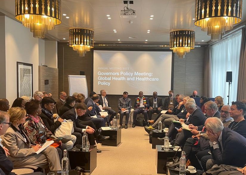 unfpachief's tweet photo. At the @WEF Governors Policy Meeting on Global Health and Healthcare Policy, I called for comprehensive #SRHR as an essential part of Universal Health Coverage, with full and equal rights and choices for everyone.

#WEF23 https://t.co/cJIFXHM7Tx