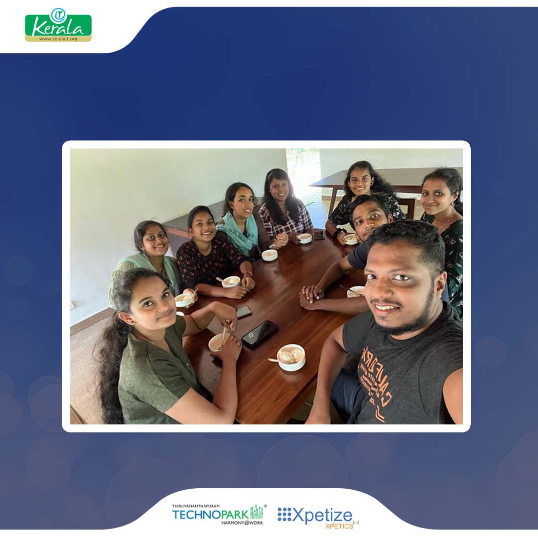 mytechnopark's tweet photo. A few members of the #Xpetize team working out of #Technopark Thiruvananthapuram had an opportunity to spend some quality time together at Green Tsavorite - an organic farm - right before year-end.
#TechnoparkTrivandrum #Technopark #KeralaITParks https://t.co/fdqoWsTVHO