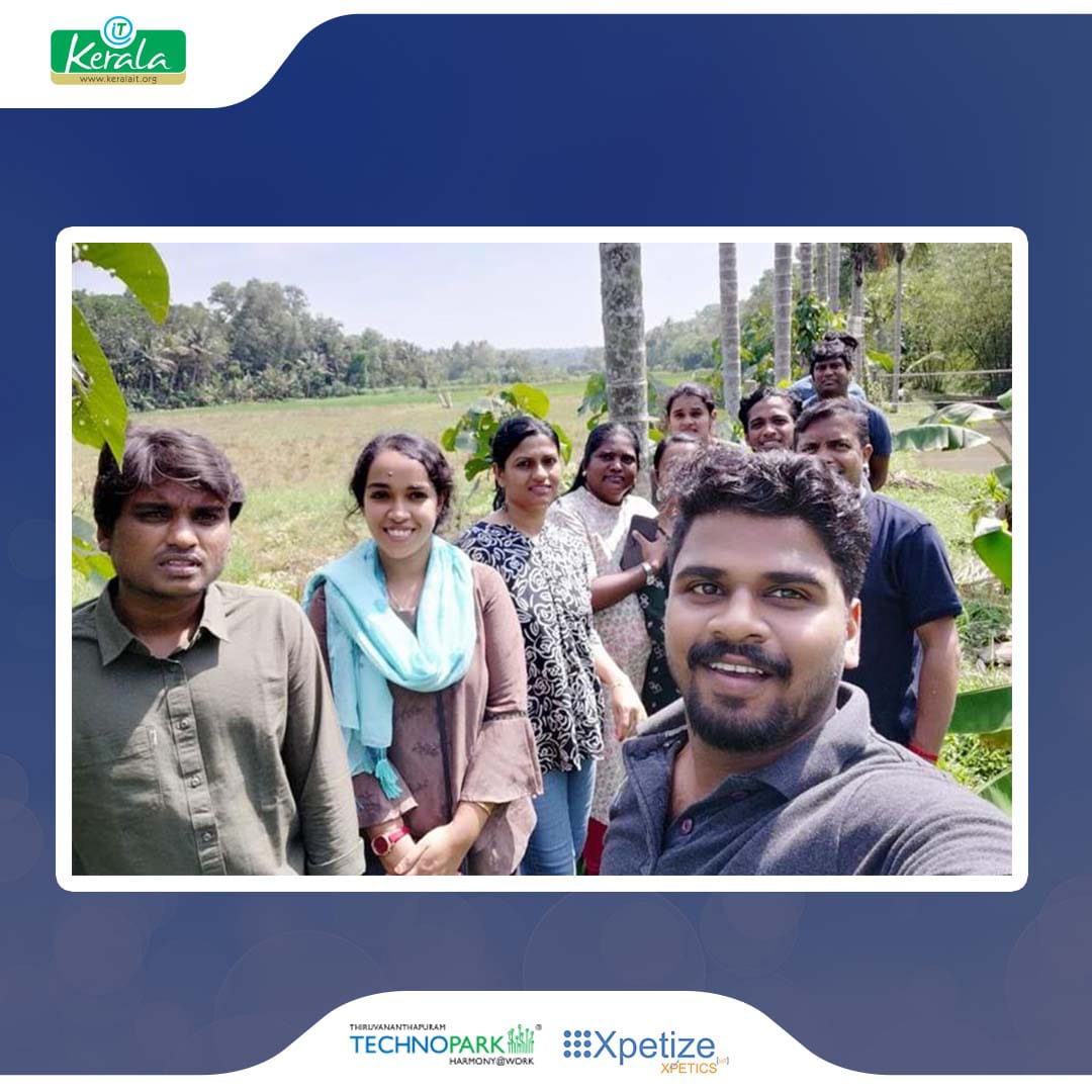 mytechnopark's tweet photo. A few members of the #Xpetize team working out of #Technopark Thiruvananthapuram had an opportunity to spend some quality time together at Green Tsavorite - an organic farm - right before year-end.
#TechnoparkTrivandrum #Technopark #KeralaITParks https://t.co/fdqoWsTVHO
