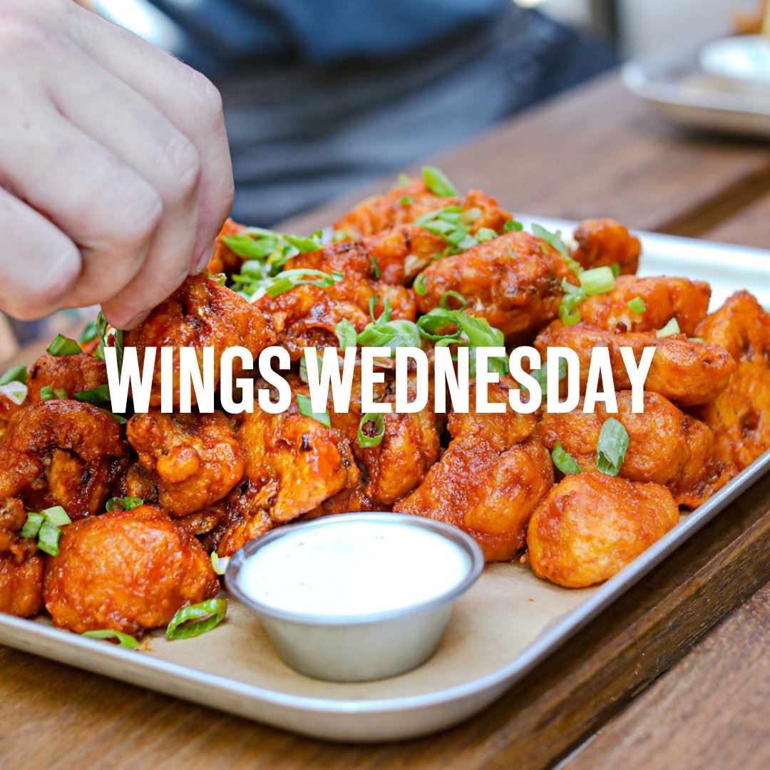 🍗WINGS WEDNESDAY🍗

All-you-can-eat buffalo chicken, cauliflower or seitan wings for 90 minutes?! Sound good? Book your spot online.

#wingswednesday #buffalowings #spicy #foodchallenge #brewdog #liverpool