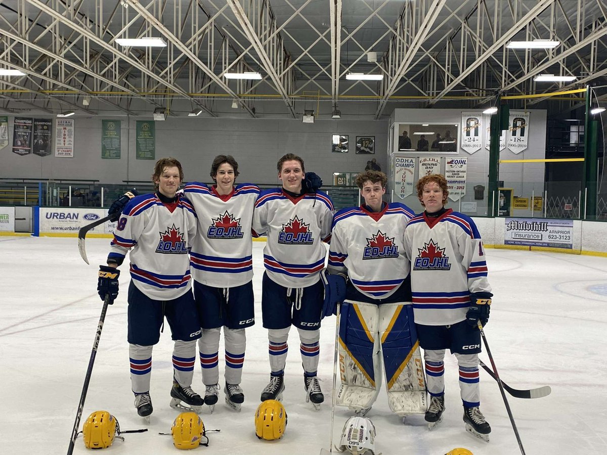 Thank you <a href="/TheEOJHL/">The EOJHL</a> &amp; <a href="/CoachMarc1/">Marc Franche</a> for putting on an amazing event!!