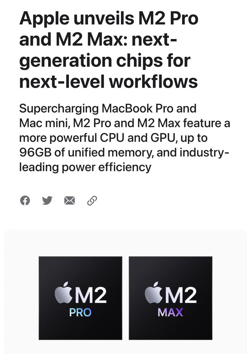 stufflistings's tweet image. Apple unveils M2 Pro and M2 Max: next-generation chips for next-level workflows.
#Apple #M2Pro #M2Max