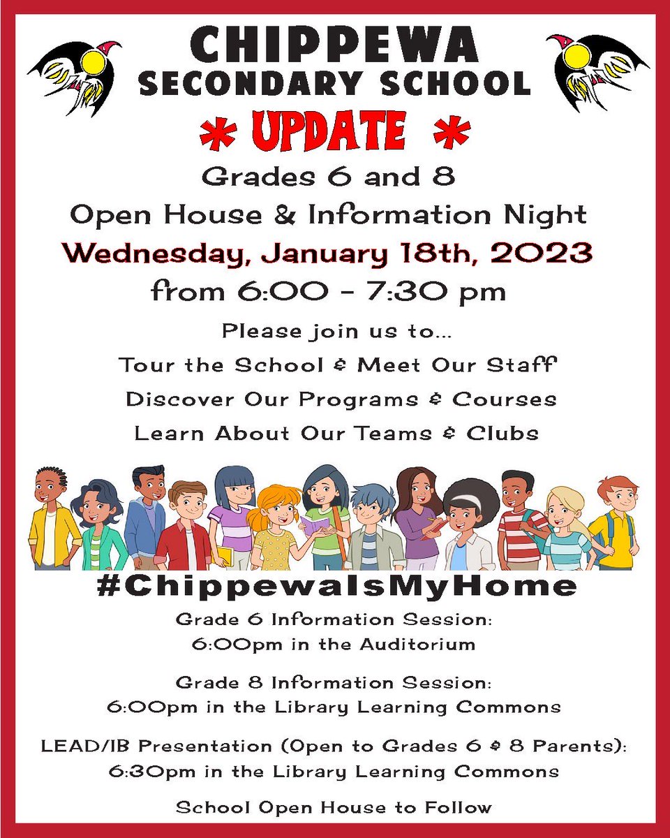 Chippewa Secondary School tweet media
