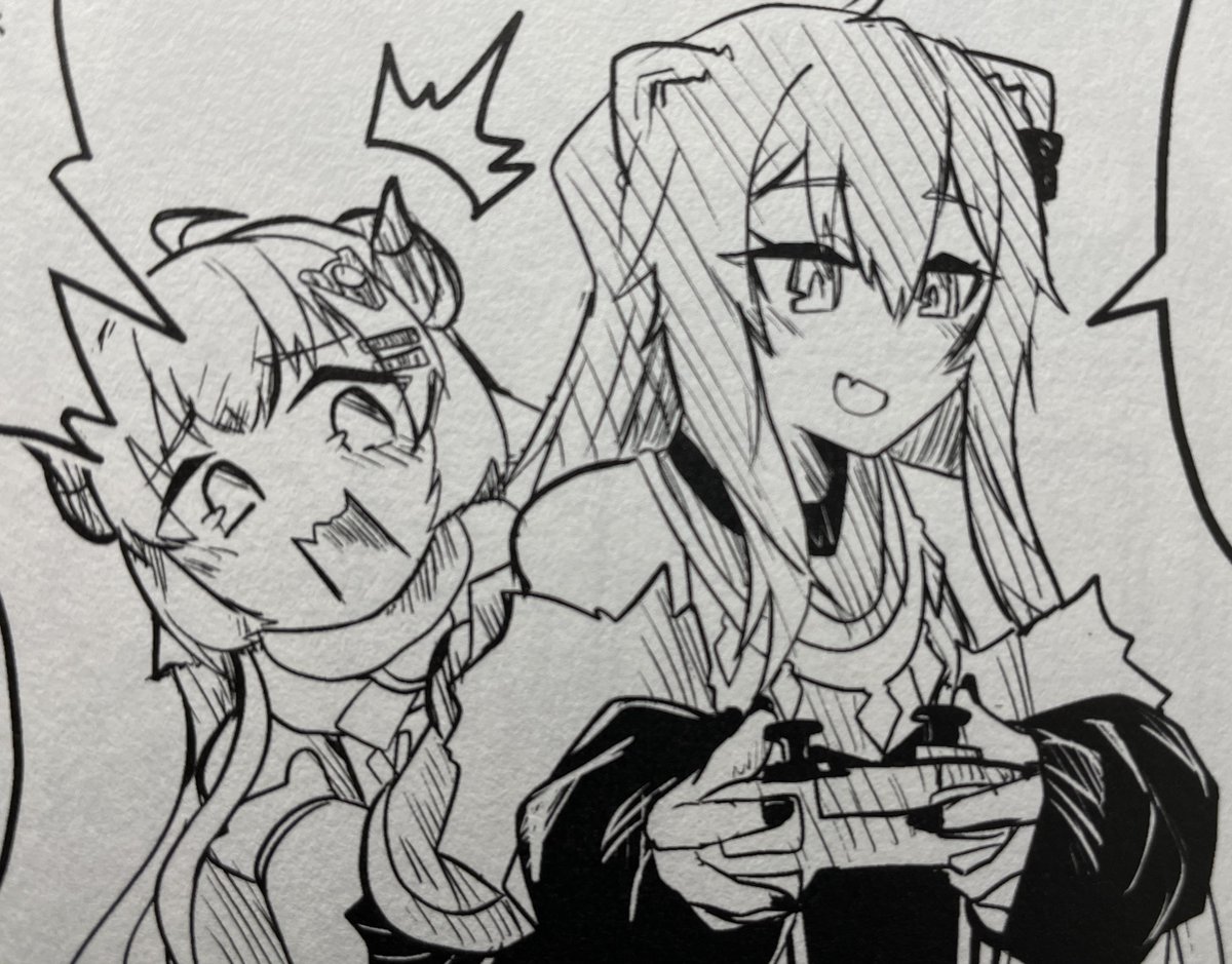 次作のために冬コミ本見直してたけども、この辺は自分でも好きな感じある。 