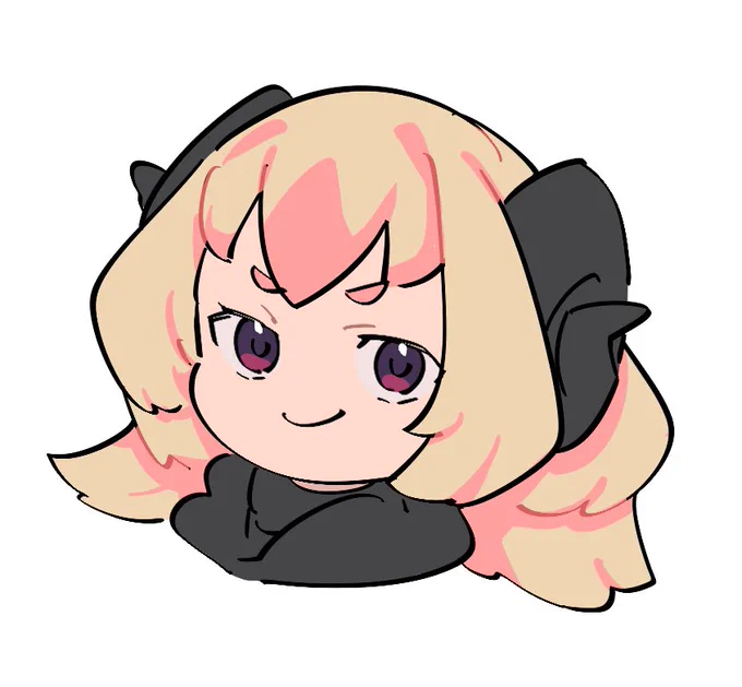 手癖で描けるの凄く楽ちん 