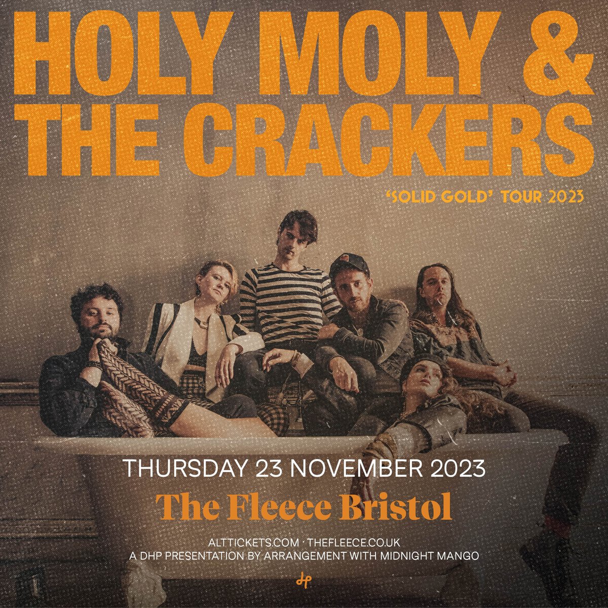 DHP Family (@dhpfamily) on Twitter photo Fiery folk-rockers <a href="/HolyMolyHQ/">Holy Moly & the Crackers</a> have added a new date at <a href="/FleeceBristol/">The Fleece</a> to their tour in support of their upcoming album 'Solid Gold'!
Tickets go on sale this Friday at 10AM, set a reminder: bit.ly/3w6rJVc Fiery folk-rockers <a href="/HolyMolyHQ/">Holy Moly & the Crackers</a> have added a new date at <a href="/FleeceBristol/">The Fleece</a> to their tour in support of their upcoming album 'Solid Gold'!
Tickets go on sale this Friday at 10AM, set a reminder: bit.ly/3w6rJVc