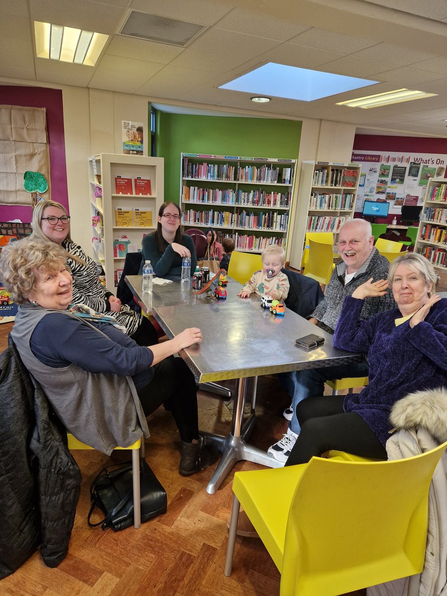 CFSUnite's tweet image. Thank you for joining Owen and me for a cuppa today. Lots of talking, great company, playing with cars and only a little mess 😆