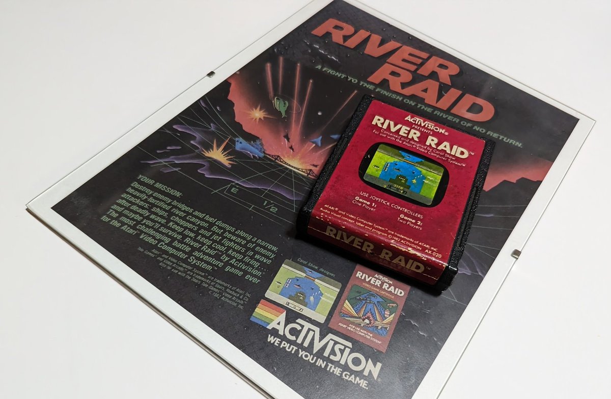 castle_zotz's tweet photo. A Fight To The Finish On The River Of No Return. My favourite game on the 2600
#atarituesday https://t.co/2SSclMJznG