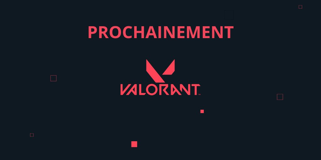 Une annonce en suit une autre, après Rocket League, nous avons le plaisir d'annoncer l'ouverture prochaine d'une section de coaching sur Valorant ! 🥳

Nous vous détaillerons tout cela prochainement 😎
#VALORANT #coaching #esport