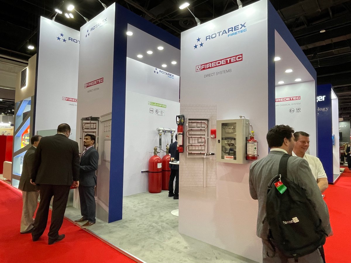RotarexFiretec's tweet photo. INTERSEC DUBAI DAY 1 | We are at the Dubai World Trade Centre for the next 3 days .. Make sure you drop by our 📍 Booth A32/B31 in Hall 5 ! 

#RotarexFiretec #intersec2023 #firesuppression #totalflooding #localapplication https://t.co/ZlS6WlOVJG