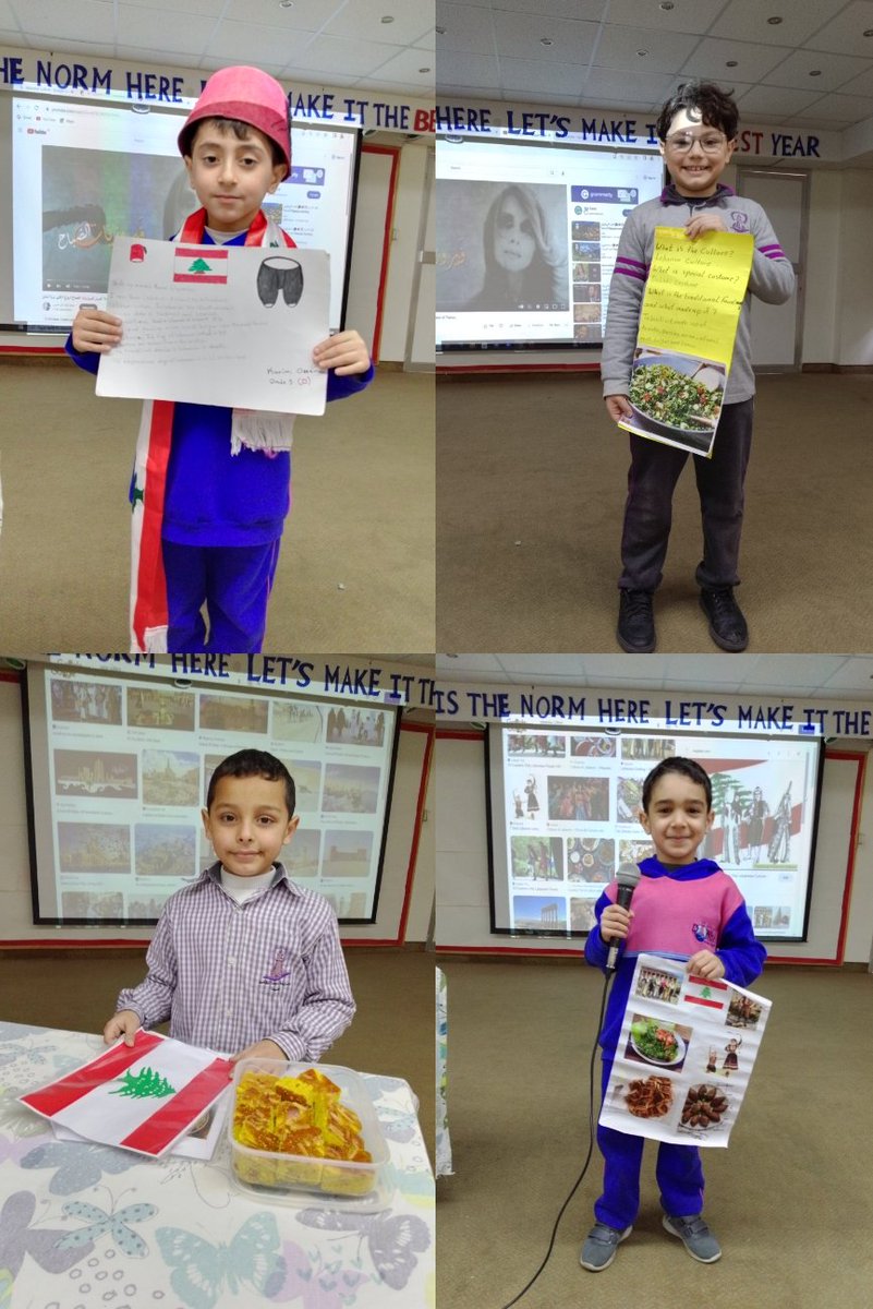 DoaaD17's tweet photo. Performance tasks can be used to engage students in meaningful learning. Students are often motivated and engaged by such real world challenges.
#cultureday #performancetask @MonaJalaleddine @makdawhaschool https://t.co/ZpgGouBaMx