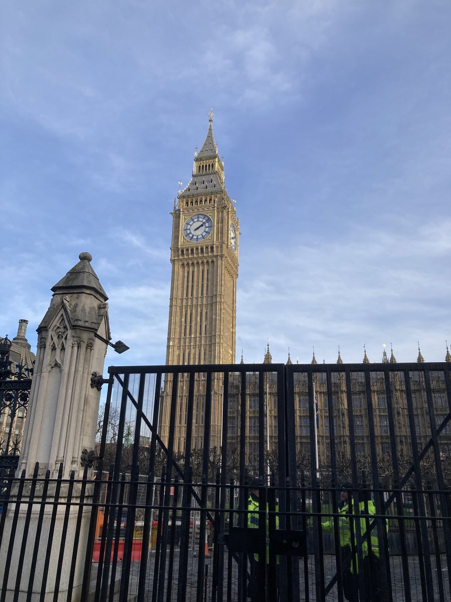 Preparing to go into Houses of Parliament for RIA Parliamentary Reception #ria