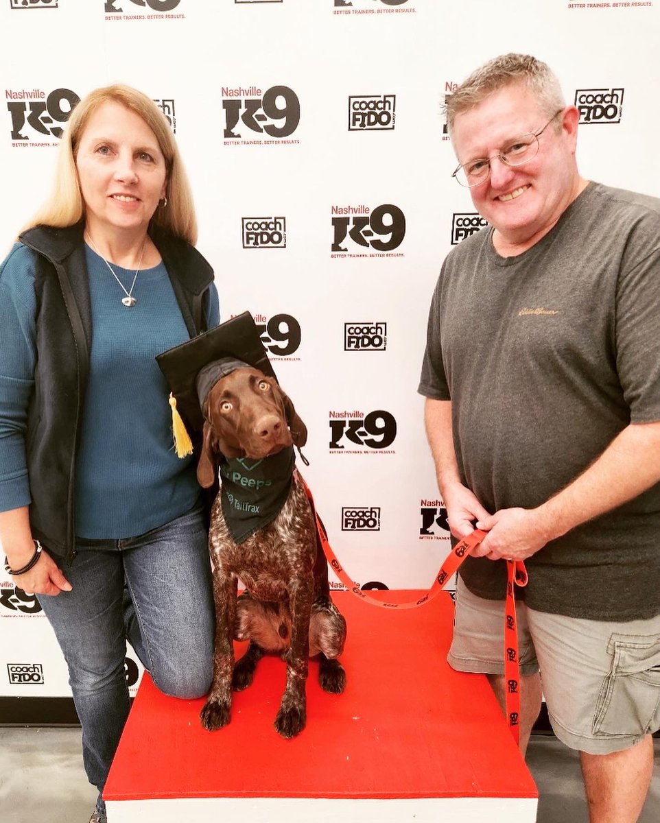 NashvilleK9's tweet image. Congratulations, Murphy! You graduated!! 

#germanshorthairedpointer  #gsp #puppy  #dogtraining #nashville #nashvilledogtraining  #obedience #nashvilledogtrainer #positivereinforcement #clickertraining #agility #behavior #bettertrainers #betterresults #NashvilleK9