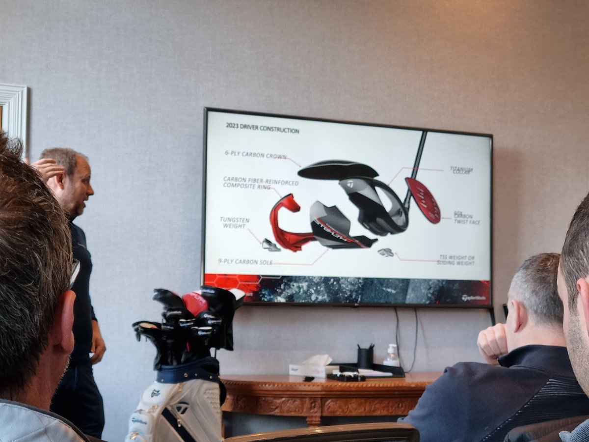 daniel_mcevoy's tweet image. Great product training day with #TeamTaylorMade @TaylorMadeTour All ready to get the 2023 season in full flow! Who's ready for some #Fargiveness #Stealth2 #CarbonWoods