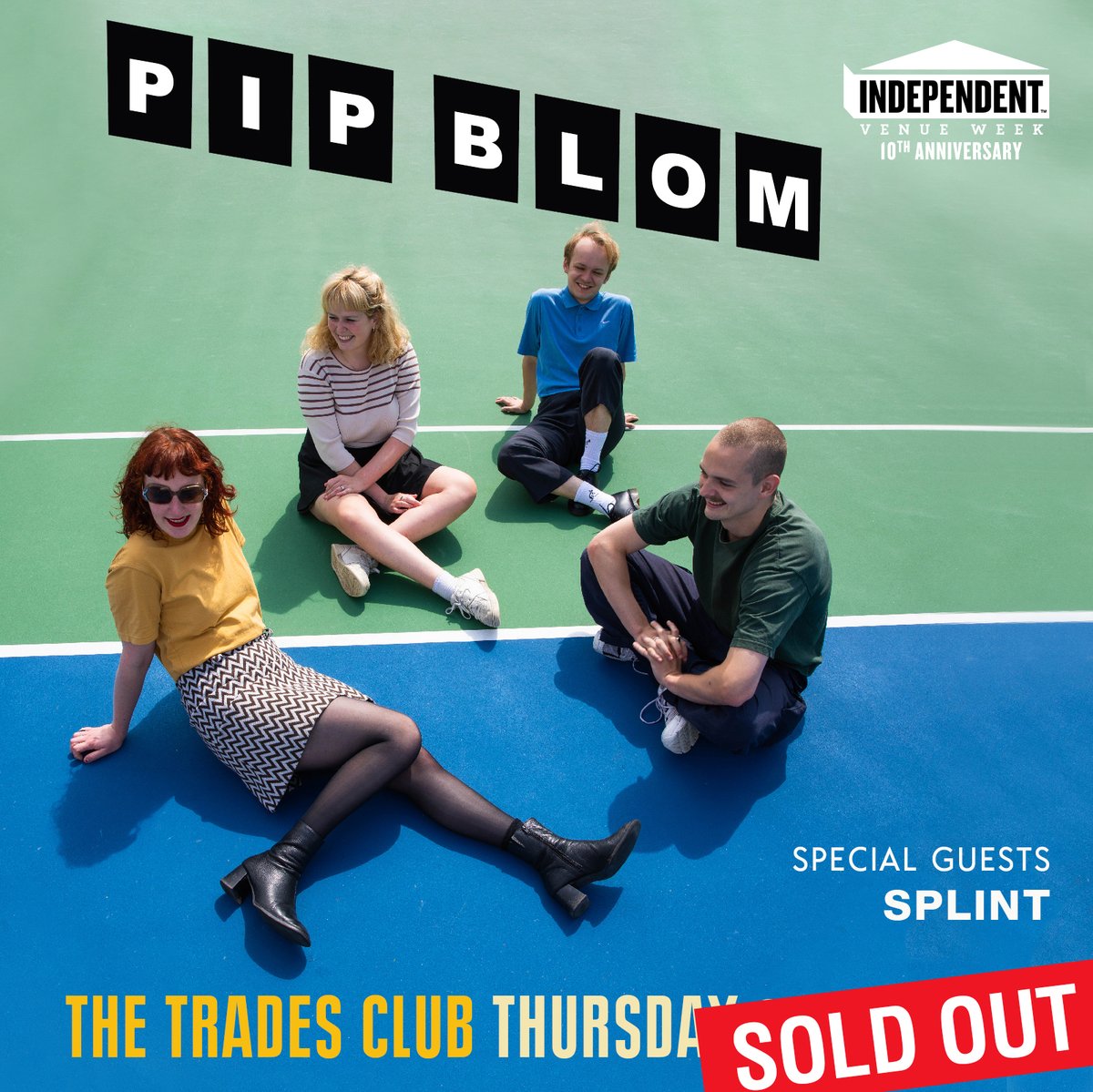 Announcing: @thisissplint are special guests on our sold out @Pipblom show next week >> #hebdenbridge #happyvalley