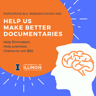 <a href="/NCSAatIllinois/">NCSAatIllinois</a> invites you to participate in a research study to help improve documentary films. Watch a movie clip from “Solar Superstorms”, narrated by Benedict Cumberbatch, and answer a survey. There's a prize draw for a $50 gift card (10x available). go.illinois.edu/SolarSurvey