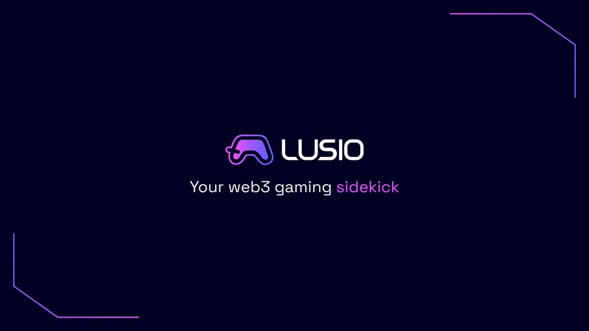 📢 I'm thrilled to unveil the project that <a href="/aniketdivekar/">Aniket</a> and I have been working on for the last few months!

Introducing <a href="/Lusio_gg/">Lusio Gaming</a>

Lusio will be a web3 gaming platform that helps gamers at every step of their journey in the web3 gaming ecosystem.