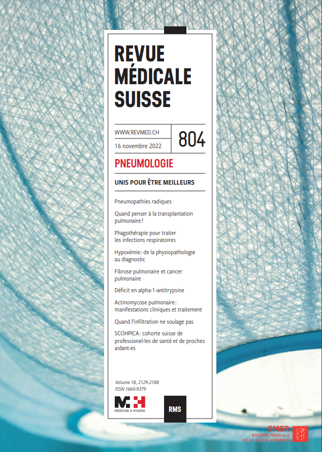 Fruit d’une collaboration profondément inspirée🌬️entre les services de pneumologie du @CHUVLausanne  et des @Hopitaux_unige , le numéro #Pneumologie de la @revmedsuisse 
A lire ici 👉revmed.ch/revue-medicale…  
@FBM_UNIL