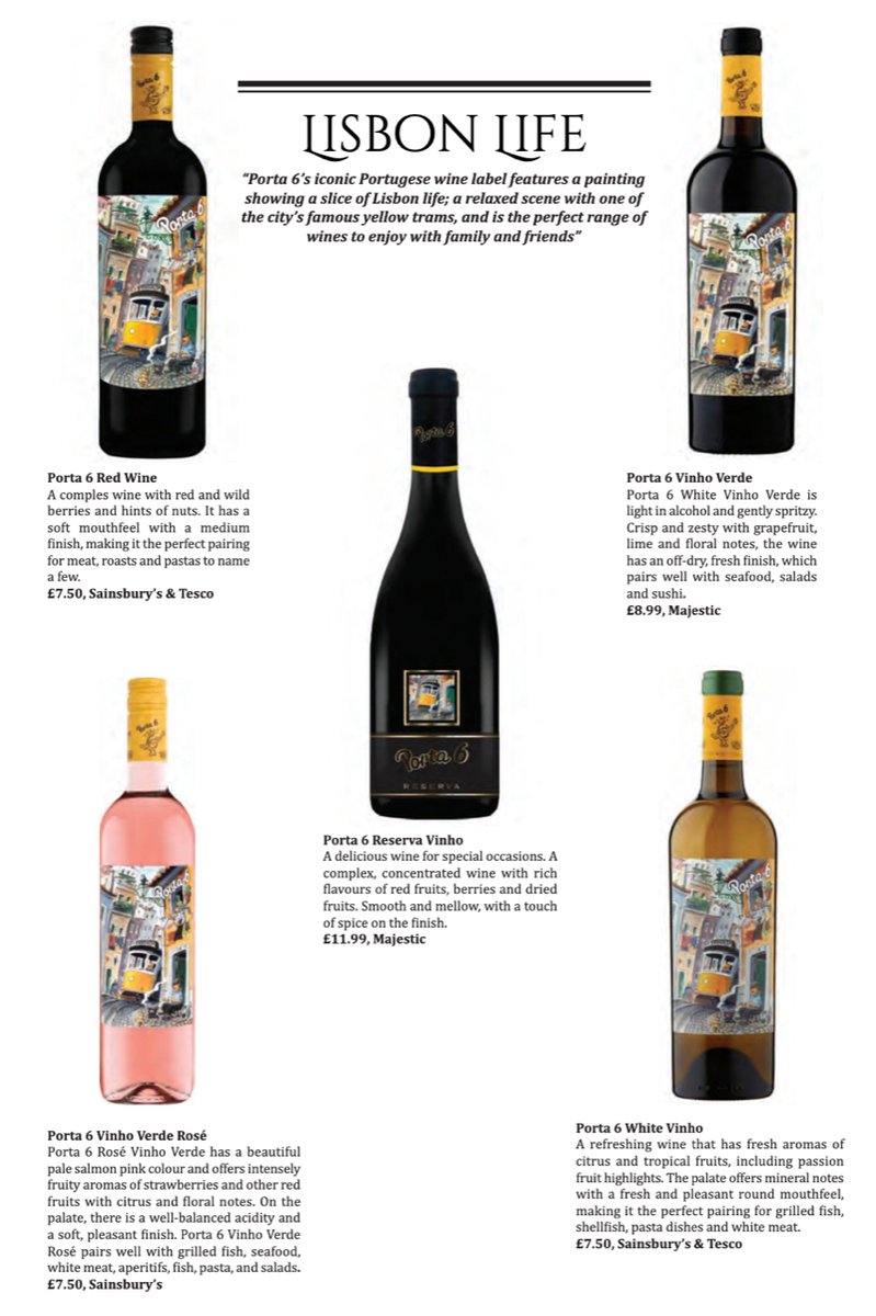 MPR Communications (@mprcomms) on Twitter photo We are pleased to say Porta 6 Wines have been featured in:
Affinity Magazine in print: “Lisbon Life”
<a href="/AffinityMagz/">Affinity Magazine</a>
#porta6 #vidigalwines #wine #redwine #whitewine #Lisbon #Portugal We are pleased to say Porta 6 Wines have been featured in:
Affinity Magazine in print: “Lisbon Life”
<a href="/AffinityMagz/">Affinity Magazine</a>
#porta6 #vidigalwines #wine #redwine #whitewine #Lisbon #Portugal