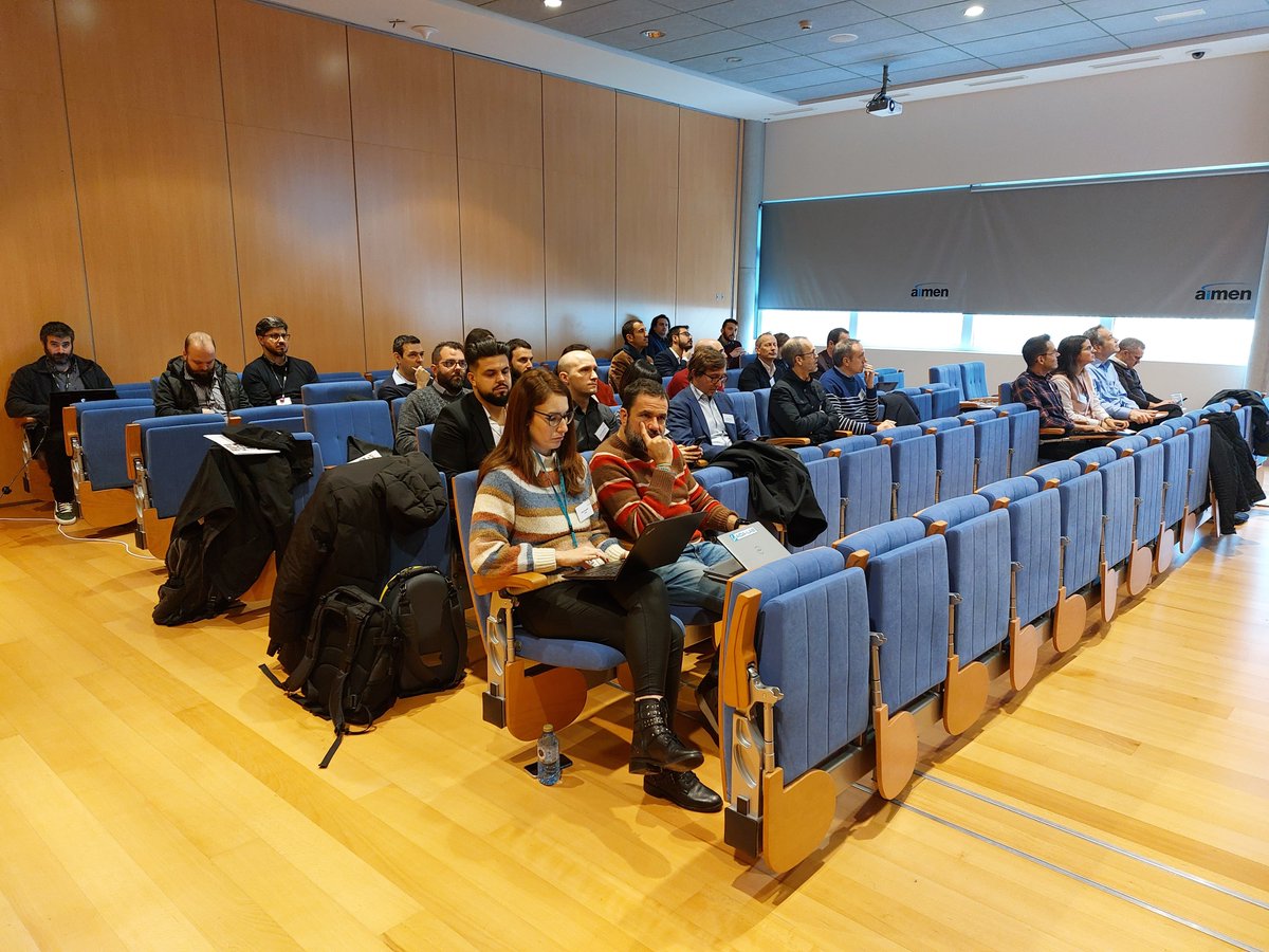 aimenct's tweet photo. These days we are holding the KOM of #PIONEER "Open Innovation platform for optimising production systems by combining product development, virtual engineering workflows and production data", a #HorizonEurope project led by #aimenct.
+INFO➡️https://t.co/2aSPtK53Ur #aimenresearch https://t.co/xS8wCqodS4