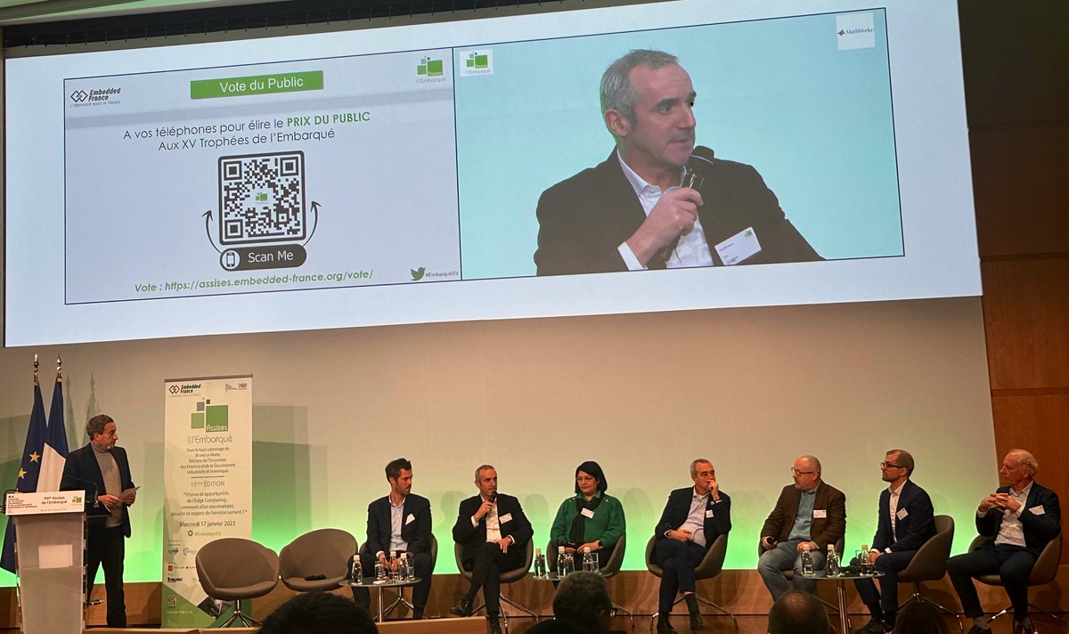 gblondelle's tweet photo. “On ne peut pas imaginer un open source où on utilise sans contribuer!…Mais quand le projet est un succès, les bénéfices sont énormes”, Thierry Collette, @thalesgroup aux Assises de l’#EmbarqueXV https://t.co/nm2PMfyTdy