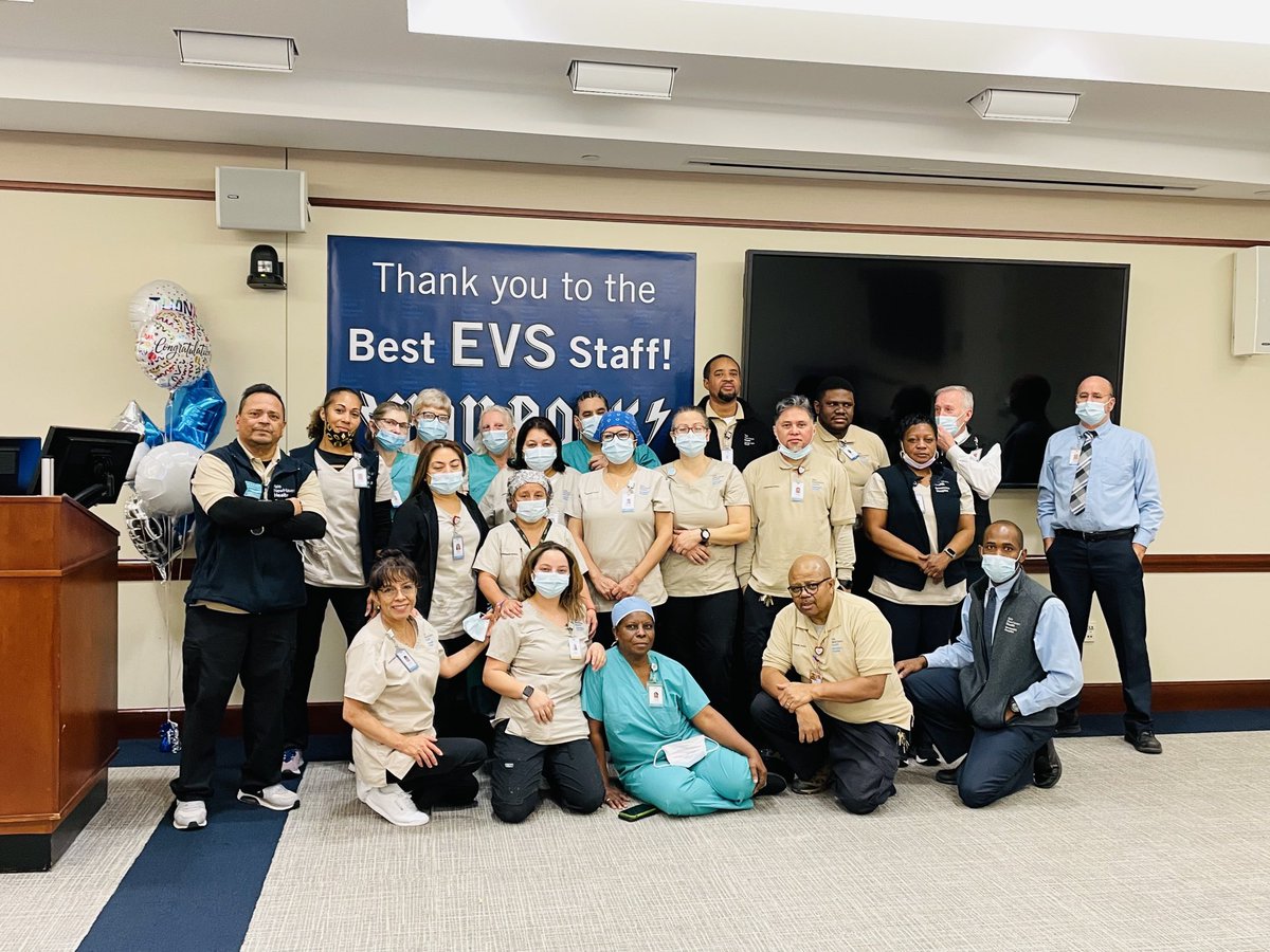 Thank you to the Greenwich Hospital EVS department. Each and every day you bring your best to our patients.