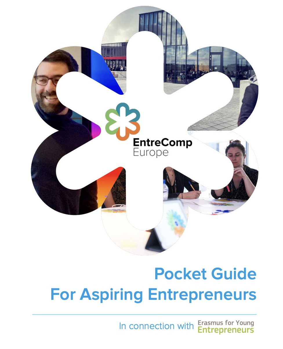 The Pocket Guide For Aspiring Entrepreneurs represents a further step in informing, promoting and inspiring the development of entrepreneurial learning based on EntreComp.

⬇️ Download it for free from the #EntrecompEurope platform ⬇️ 
entrecompeurope.eu/wp-content/upl…