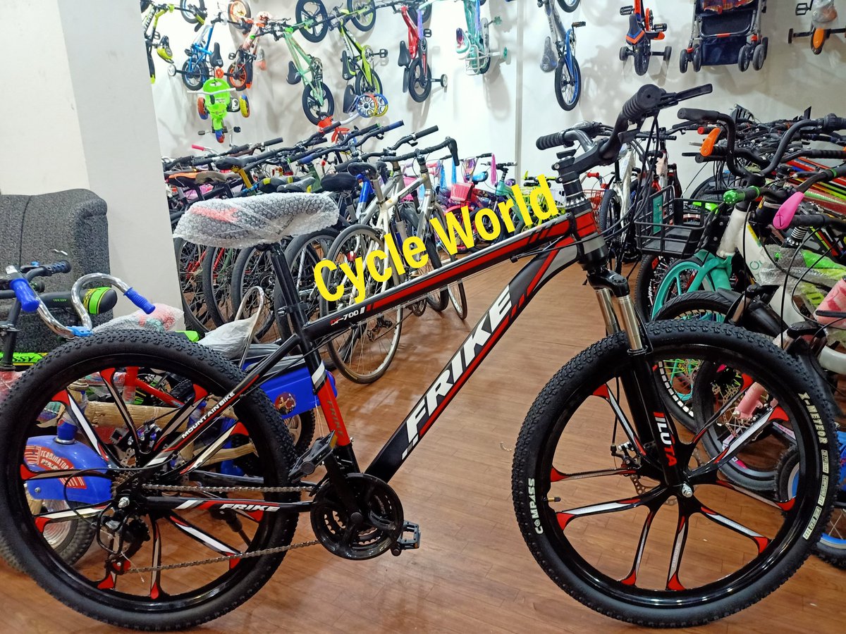 CycleWorldpk's tweet photo. 26" Size Imported Bicycle with Shocks, dual disk brakes, Alloy rims &amp; Shimano Gears.
#cycleworldpk #CycleWorld #cycleworld9 #bicycles #cycles #cycleshop #Servicing  #bicycleoutlet  #brandedbicycles  #26framesize #allsizesavailable #26size #26alloyrims #26Alloy https://t.co/lbUnkJvKoj