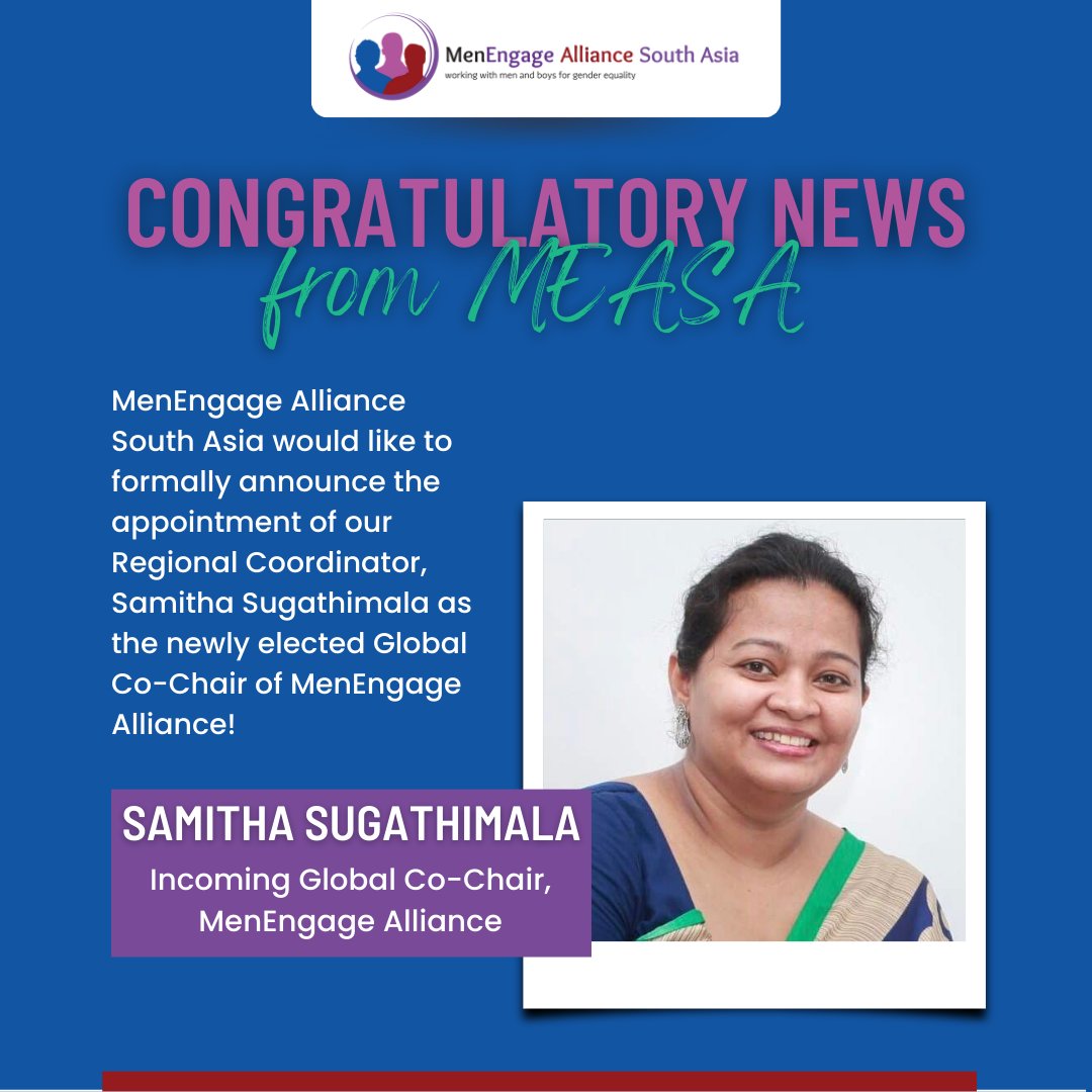 MenEngage Alliance South Asia tweet media
