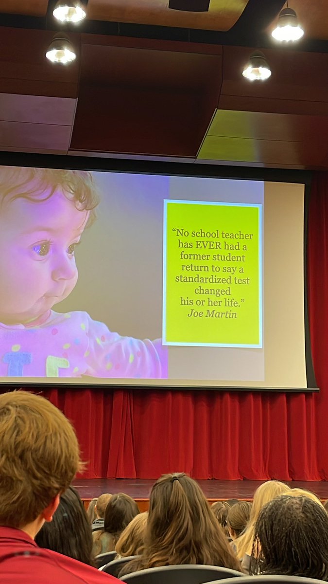 MsRosie_library's tweet photo. Data driven is wrong. We should be learner driven. We can change people’s trajectory. Tests can’t. 
#ccsdconnects @VOCALCCSD https://t.co/CrXraWbLaf