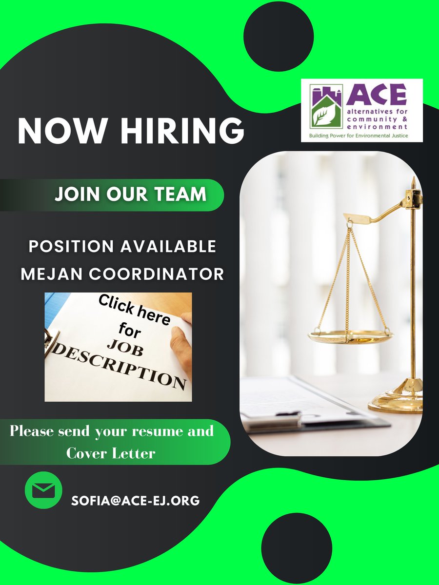 Good Morning! We are Hiring! Please Click the link for the Job description: docs.google.com/document/d/e/2…