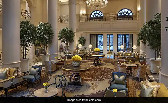 ndtv's tweet photo. Man Flees Delhi 5-Star Hotel Leaving 23-Lakh Bill, Faked UAE Royals Link https://t.co/ftRZekbEH3 https://t.co/VMklsSX38a